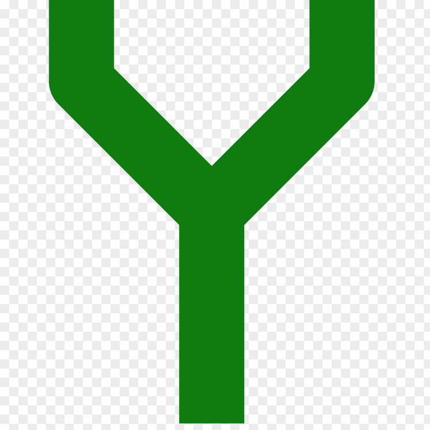 Line Logo Green Font PNG