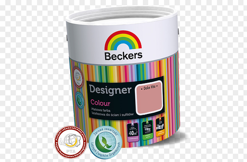 Paint Beckers Color Farba Lateksowa Light PNG