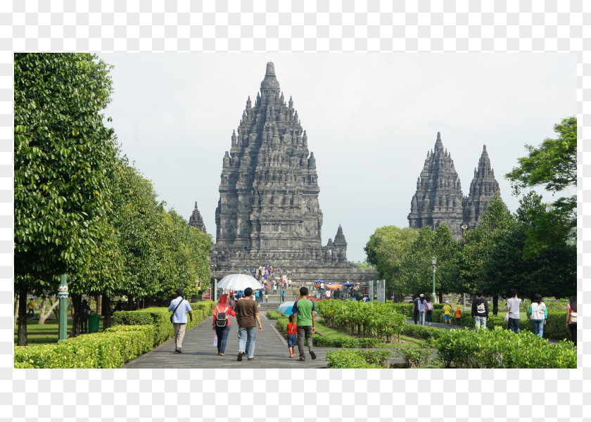 Prambanan Hindu Temple Tourism World Heritage Site PNG