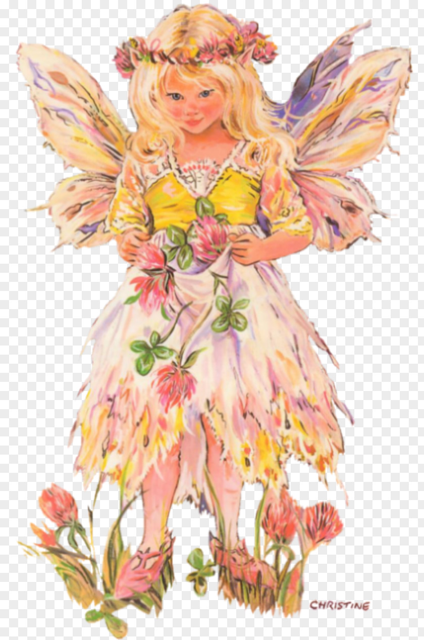 The Fairy Scatters Flowers Drawing Child PNG