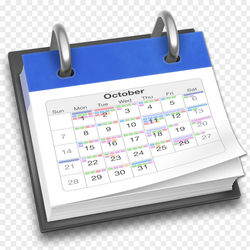 Calendar MacOS Calendaring Software PNG