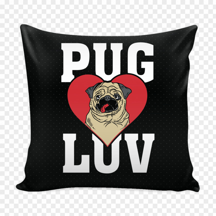 Pug Pillow Throw Pillows Cushion Roller Skating PNG