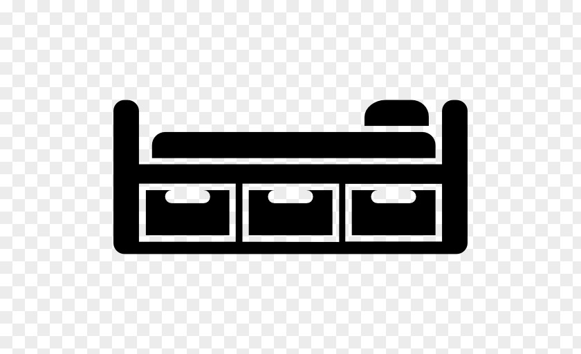 Bed Furniture Drawer PNG