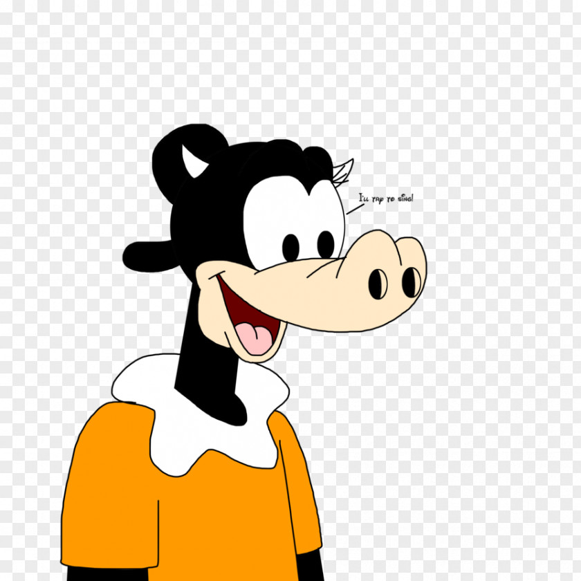 Clarabelle Cow Mammal Facial Expression Smile Cartoon PNG