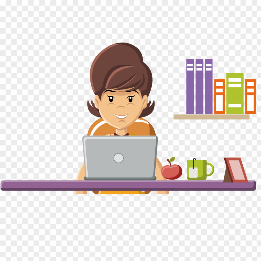 Hard-working Middle-aged Women Woman Clip Art PNG