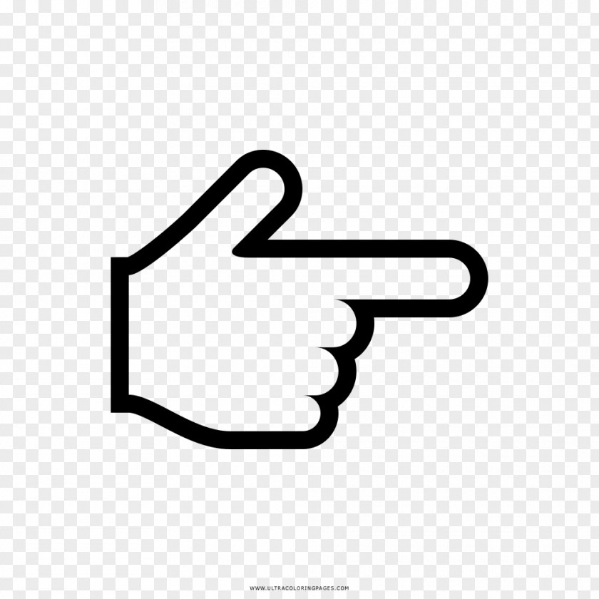 Icon Hand Thumb Drawing Coloring Book Digit PNG