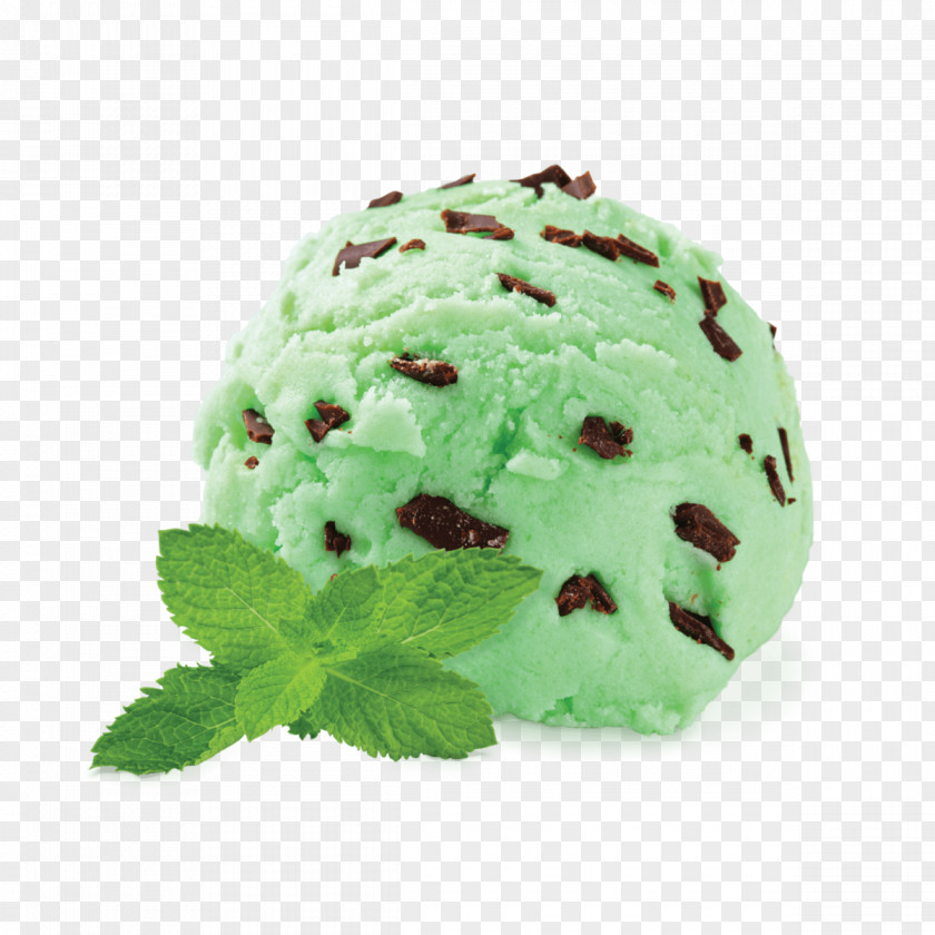 Mint Chocolate Ice Cream Ambrosia Muffin PNG