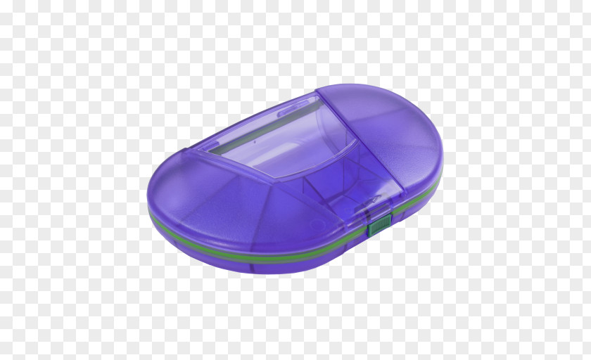 Pill Dispenser Boxes & Cases Gasketed VitaCarry 8 Compartment Box Holds Up To 150 Pills Waterproof (Purple) Tablet PNG