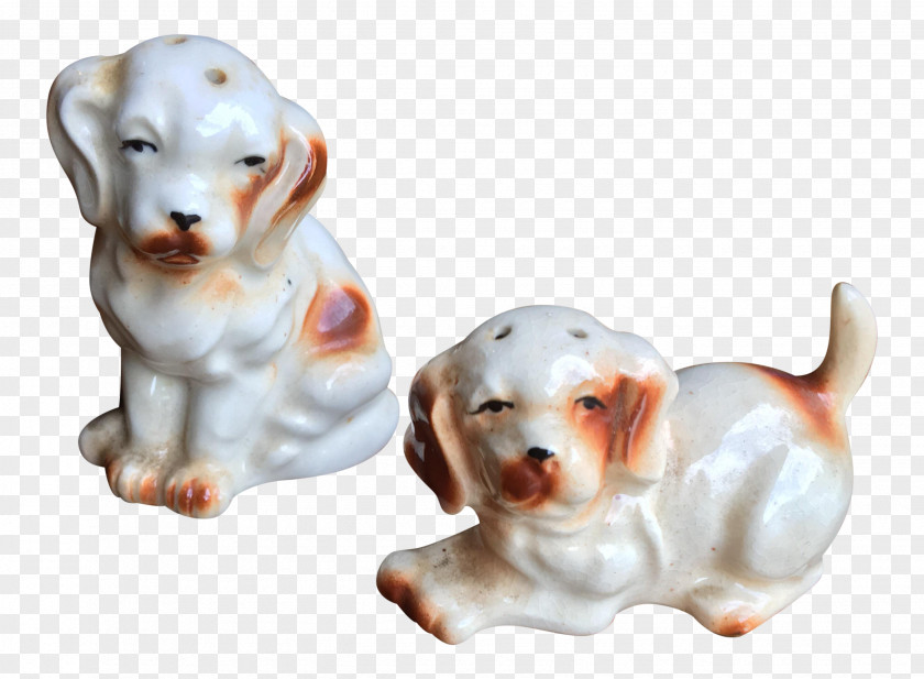 Salt & Pepper Shakers Dog Breed Chairish Antique PNG