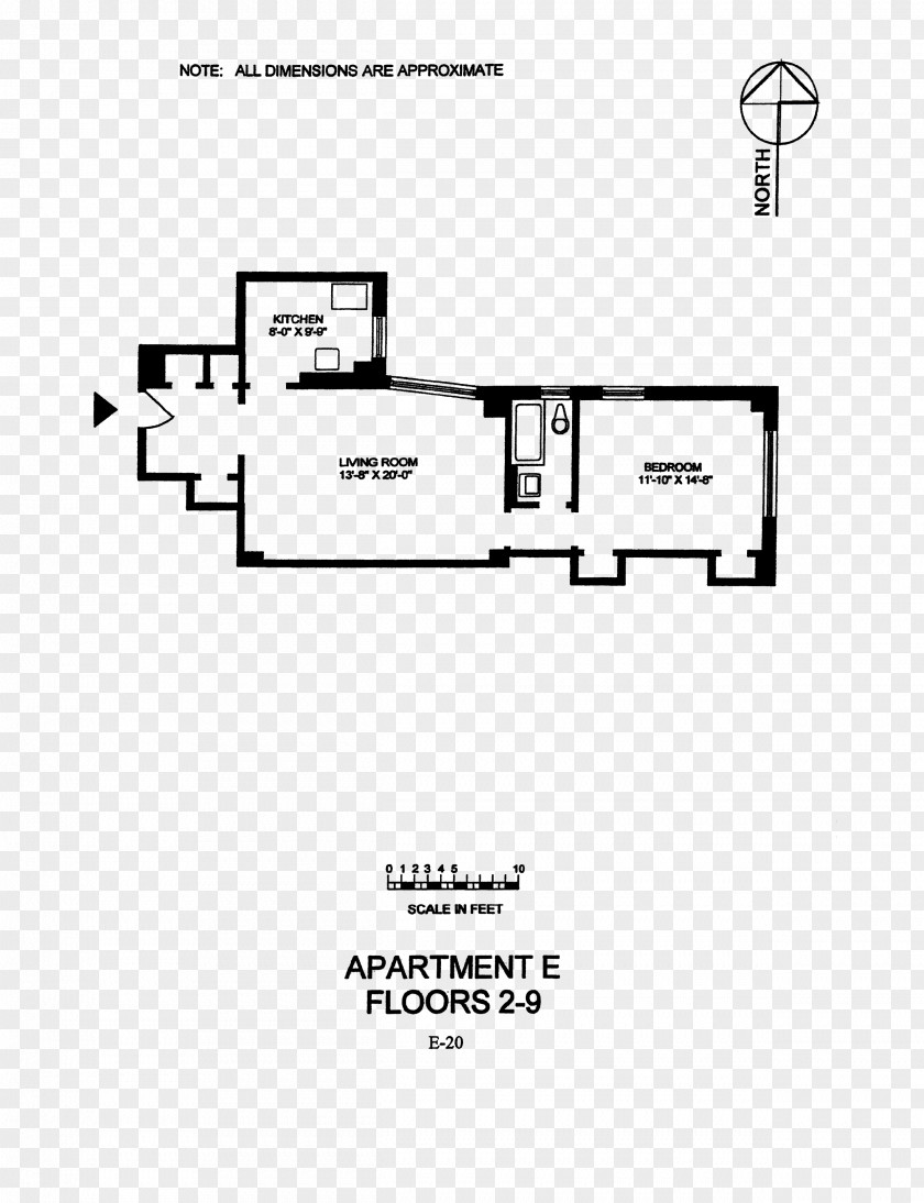 Simple And Modern Multi-room Cabinet Floor Plan Paper White PNG