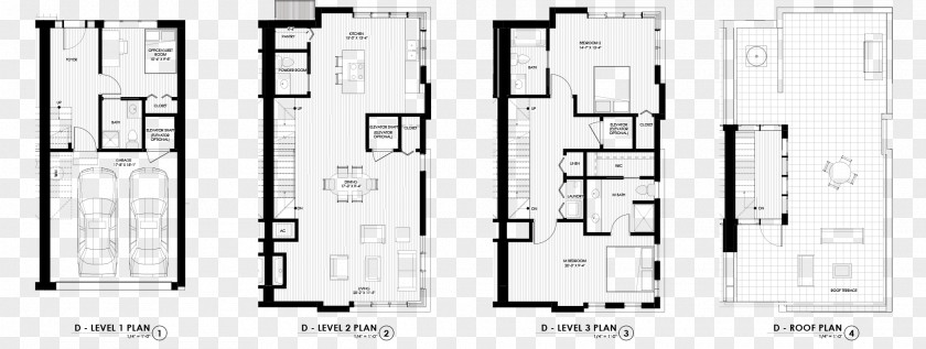 M Angle DoorBeverly Flyer Floor Plan Furniture Black & White PNG