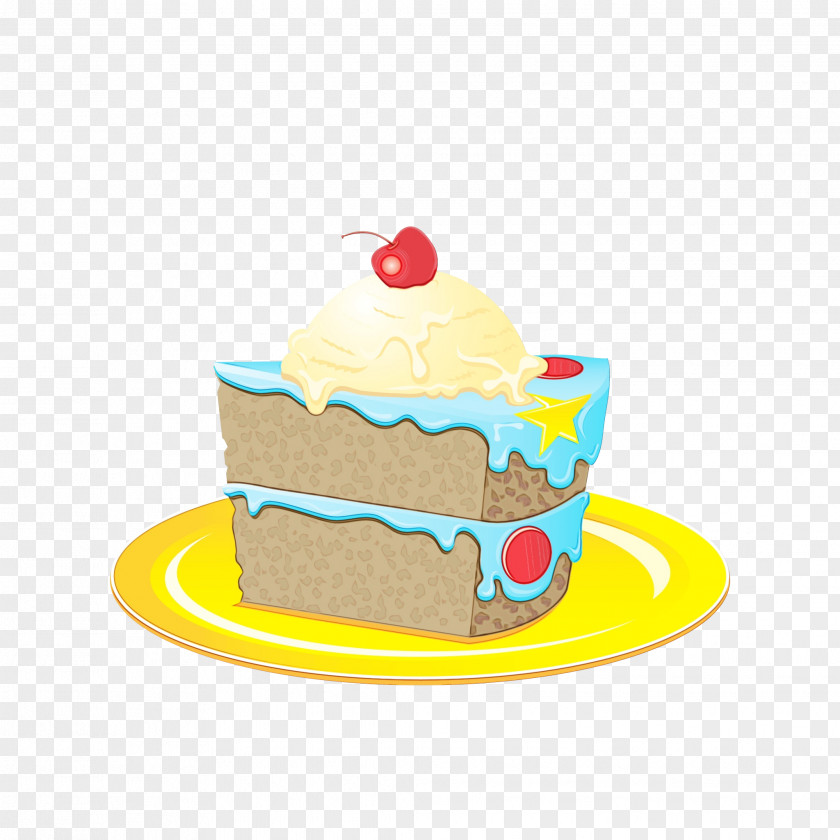 Torte Cake Decorating Frozen Dessert Food Yellow PNG