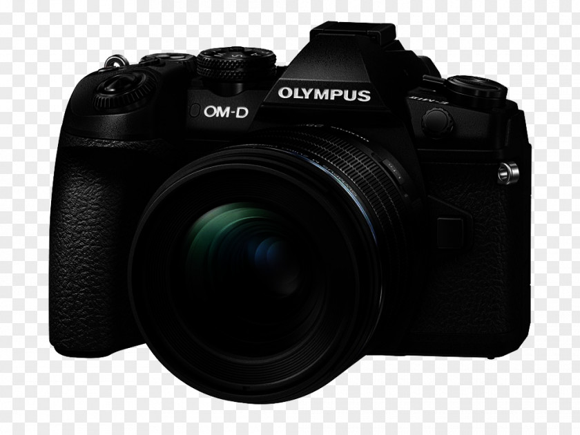 Camera Lens Digital SLR Olympus OM-D E-M1 Mark II E-M5 Mirrorless Interchangeable-lens PNG