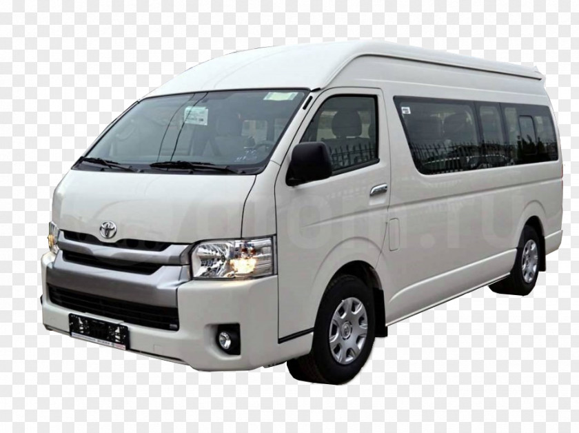 Toyota HiAce Minivan Car PNG