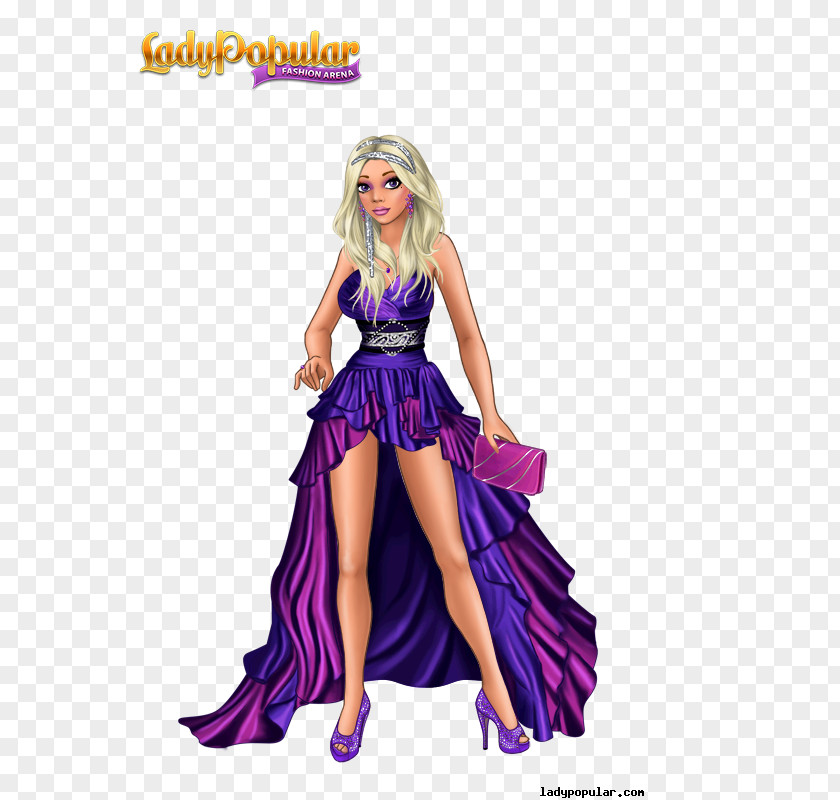 Woman Lady Popular Clothing Fashion Barbie PNG