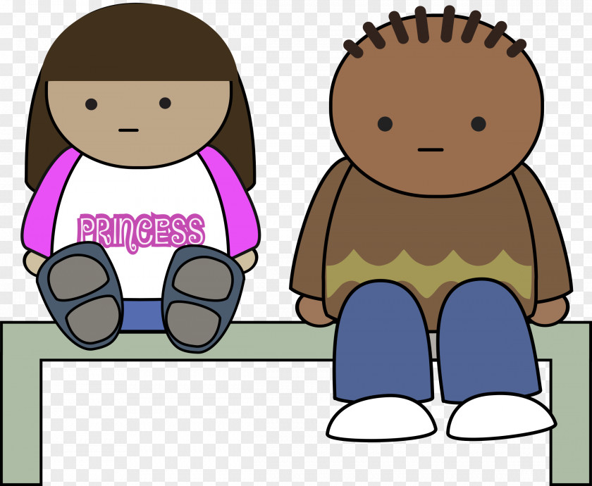 Class Room Bench Sitting Clip Art PNG