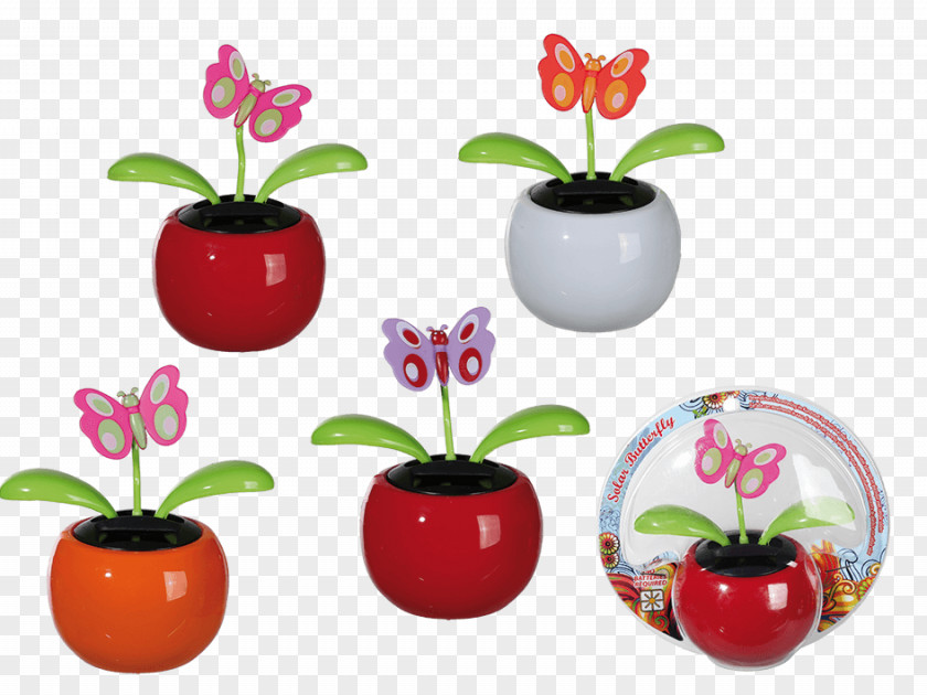 Home Decoration Materials Solar Cell Flowerpot Panels Plastic Butterflies And Moths PNG