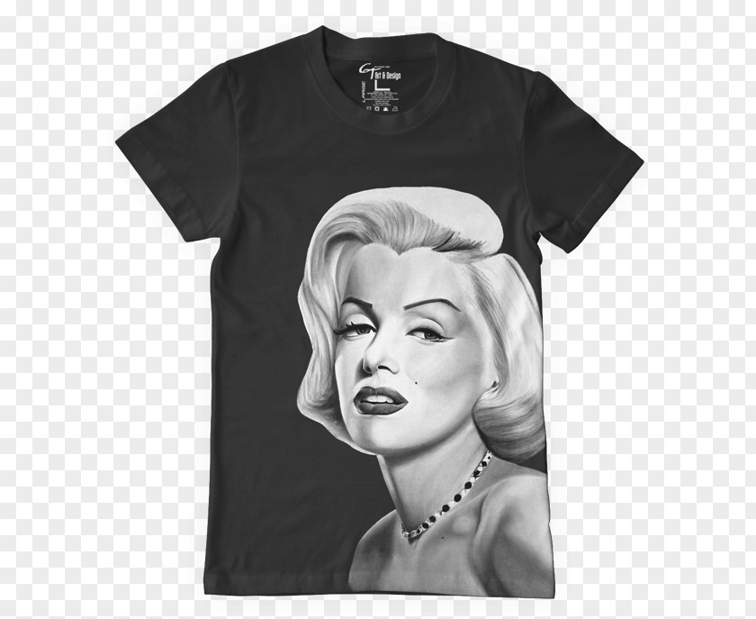 Marilyn Monroe T-shirt Woman Sleeve PNG
