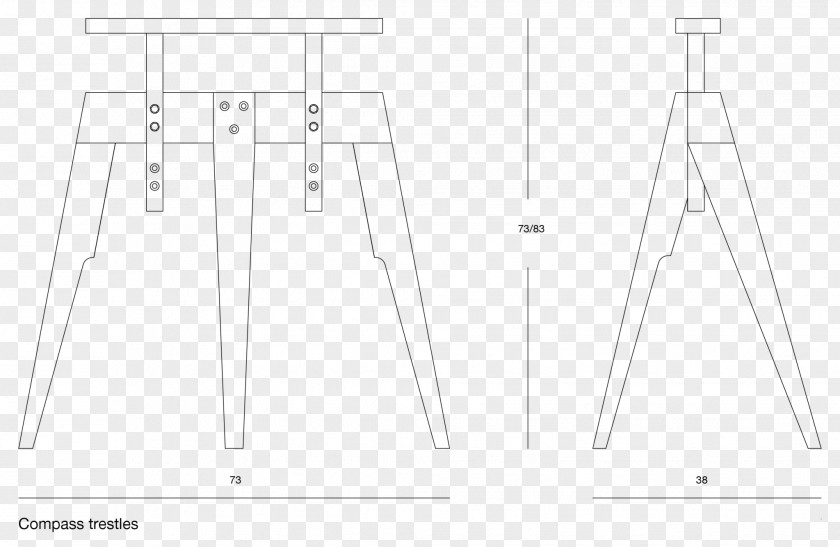 Angle Drawing White Easel PNG