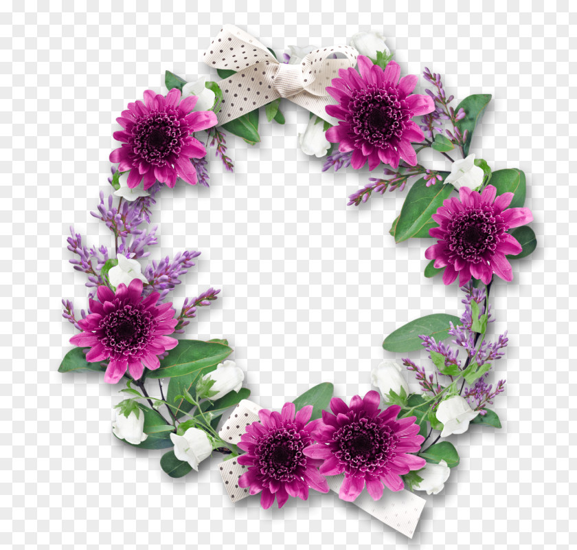 Clustered Frame Floral Design Cut Flowers Wreath Flower Bouquet PNG
