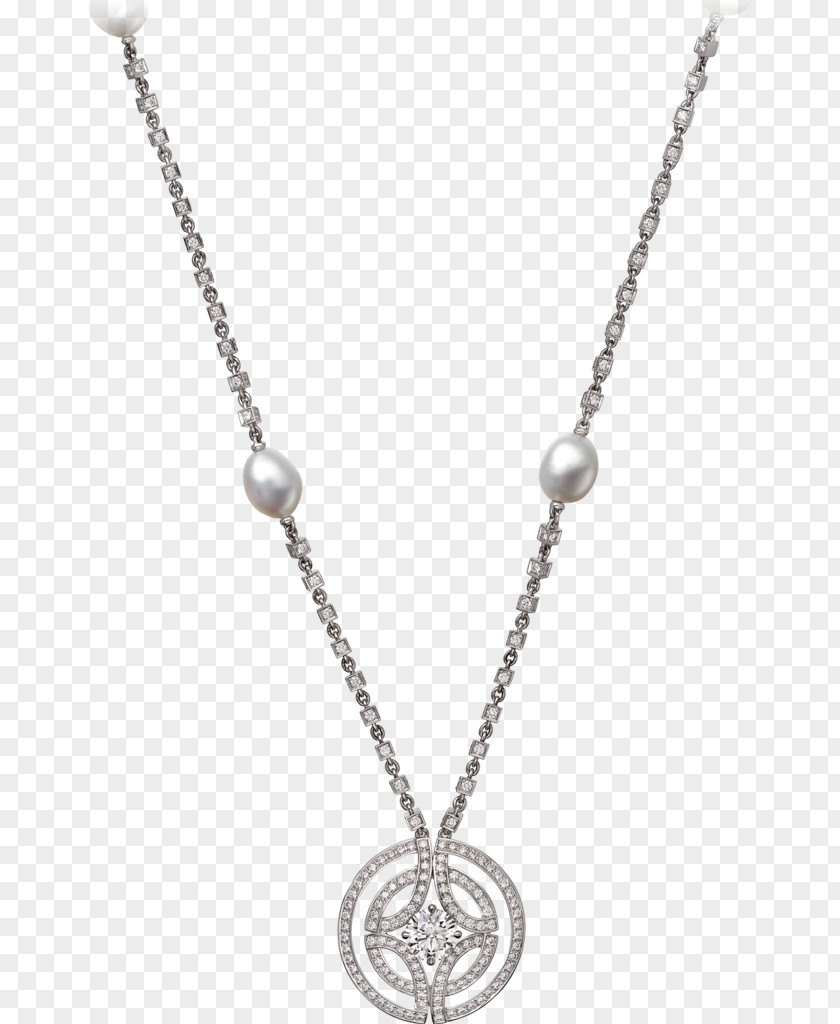 Cultured Pearl Necklace Charms & Pendants Cartier Jewellery Brilliant PNG