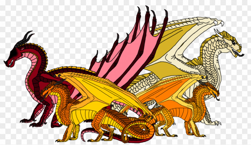 Flame Wings Of Fire The Dragonet Prophecy Reptile PNG