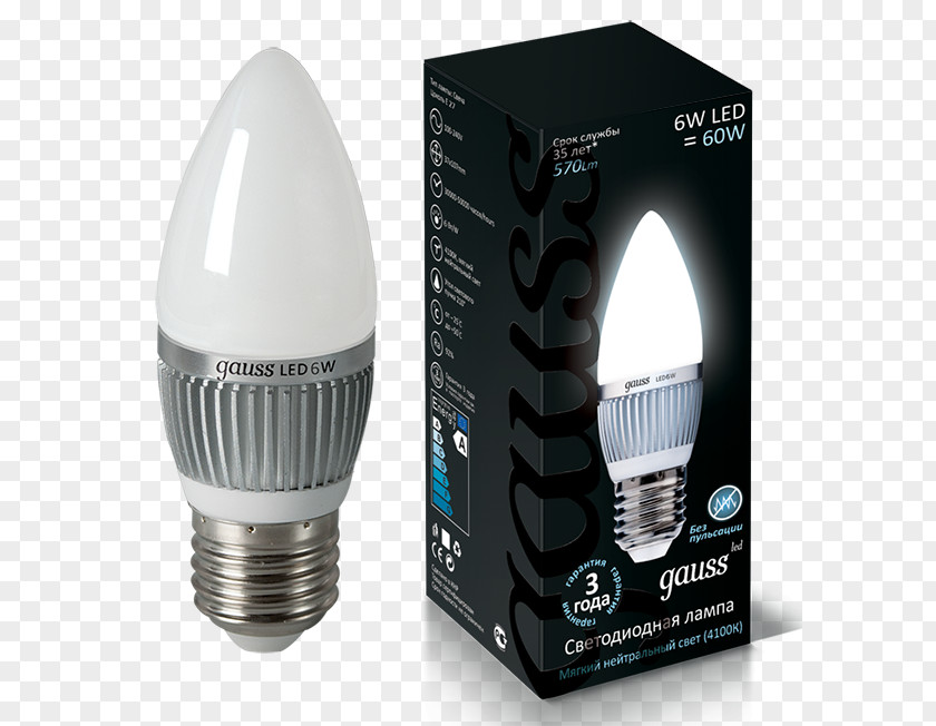 Lamp Edison Screw LED Al'batros Light-emitting Diode PNG