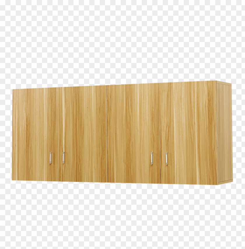 Light Walnut Four Door Cabinet Renderings Floor Wood Stain Varnish Plywood Hardwood PNG