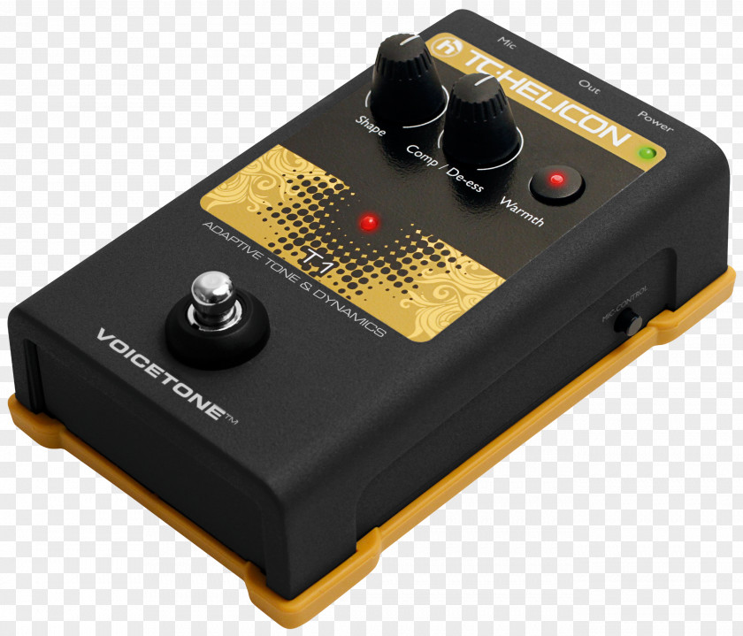 Microphone TC-Helicon VoiceTone C1 Effects Processors & Pedals T1 PNG