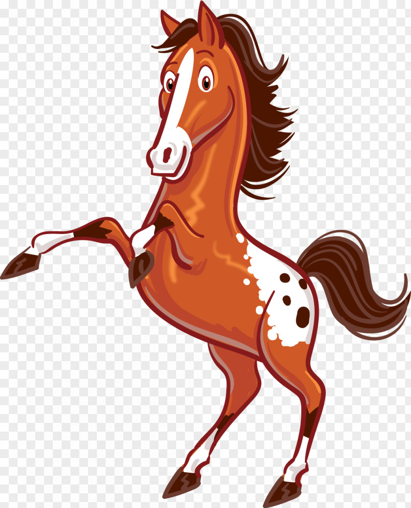 Mustang Stallion Pony Foal Clip Art PNG