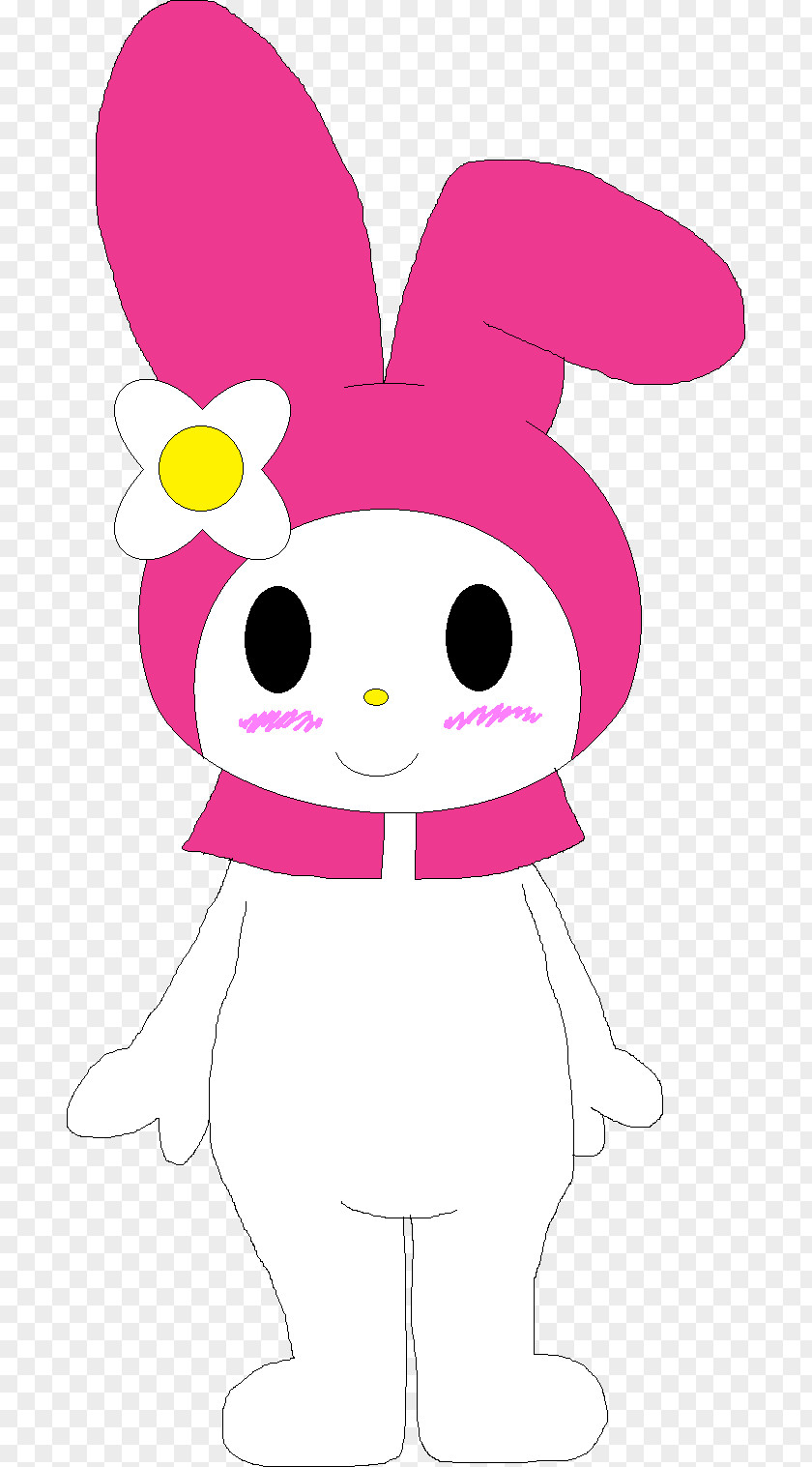 My Melody Hello Kitty Fan Art PNG