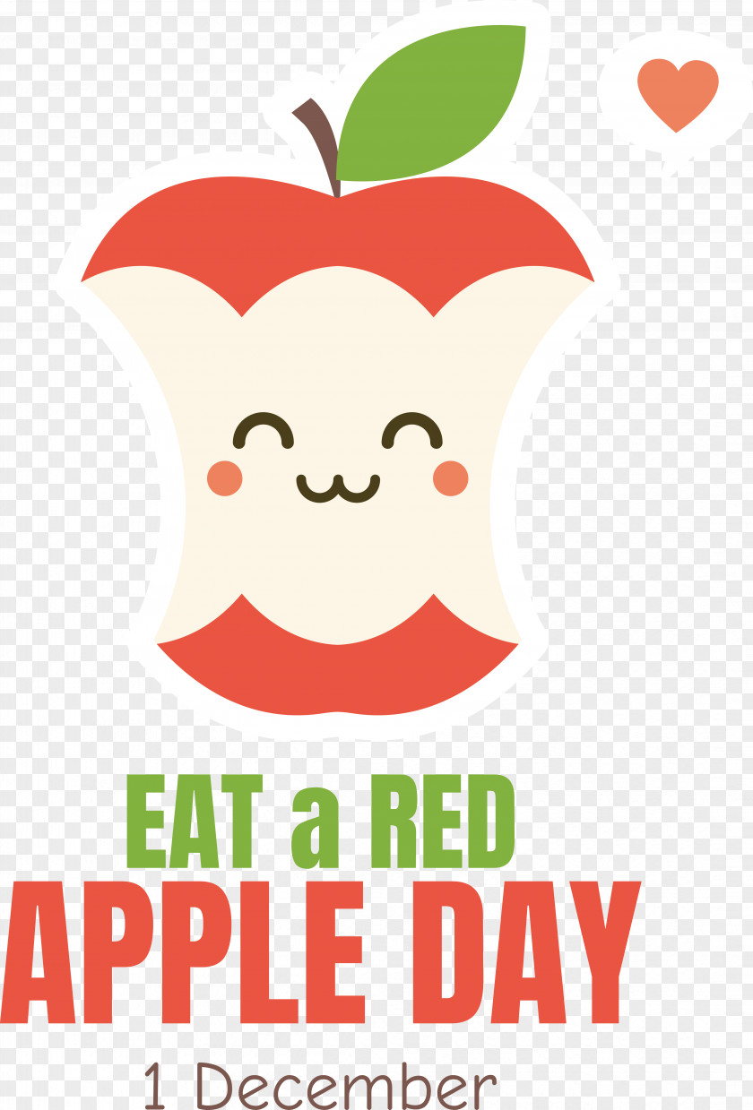 Red Apple Eat A Red Apple Day PNG