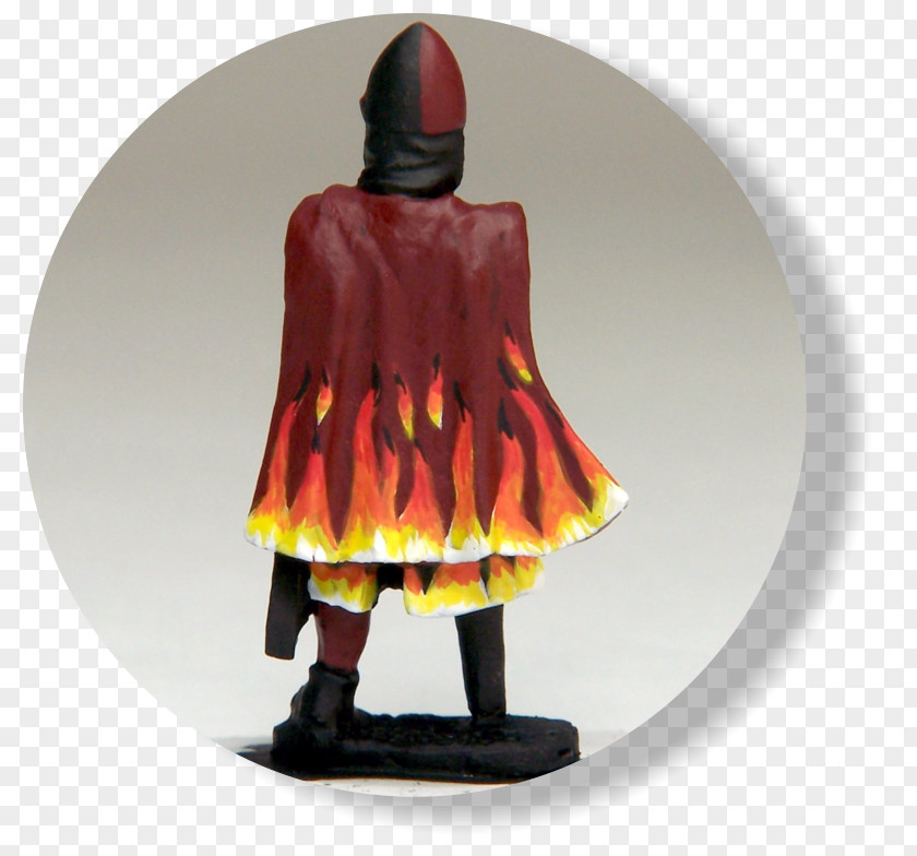 Redpainted Figurine PNG