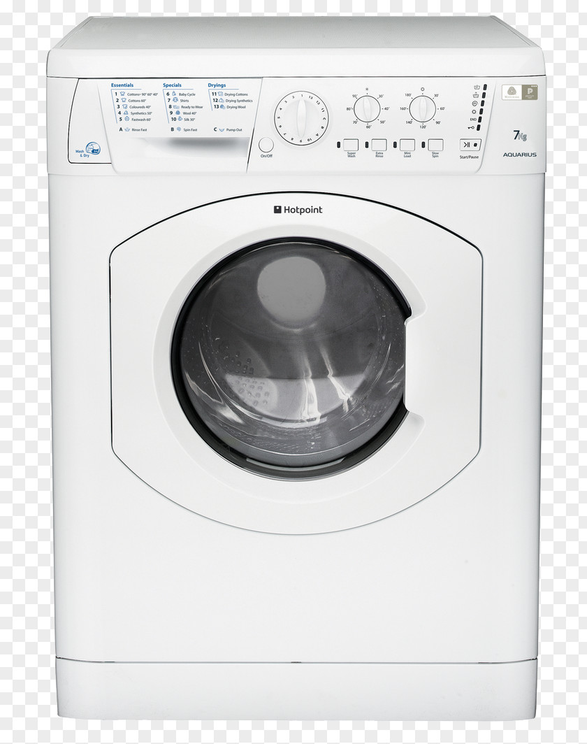 Washing Hotpoint Machines Combo Washer Dryer Clothes Home Appliance PNG