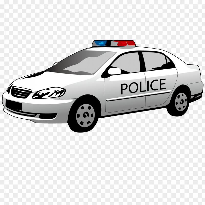 Fine Police Car Officer PNG