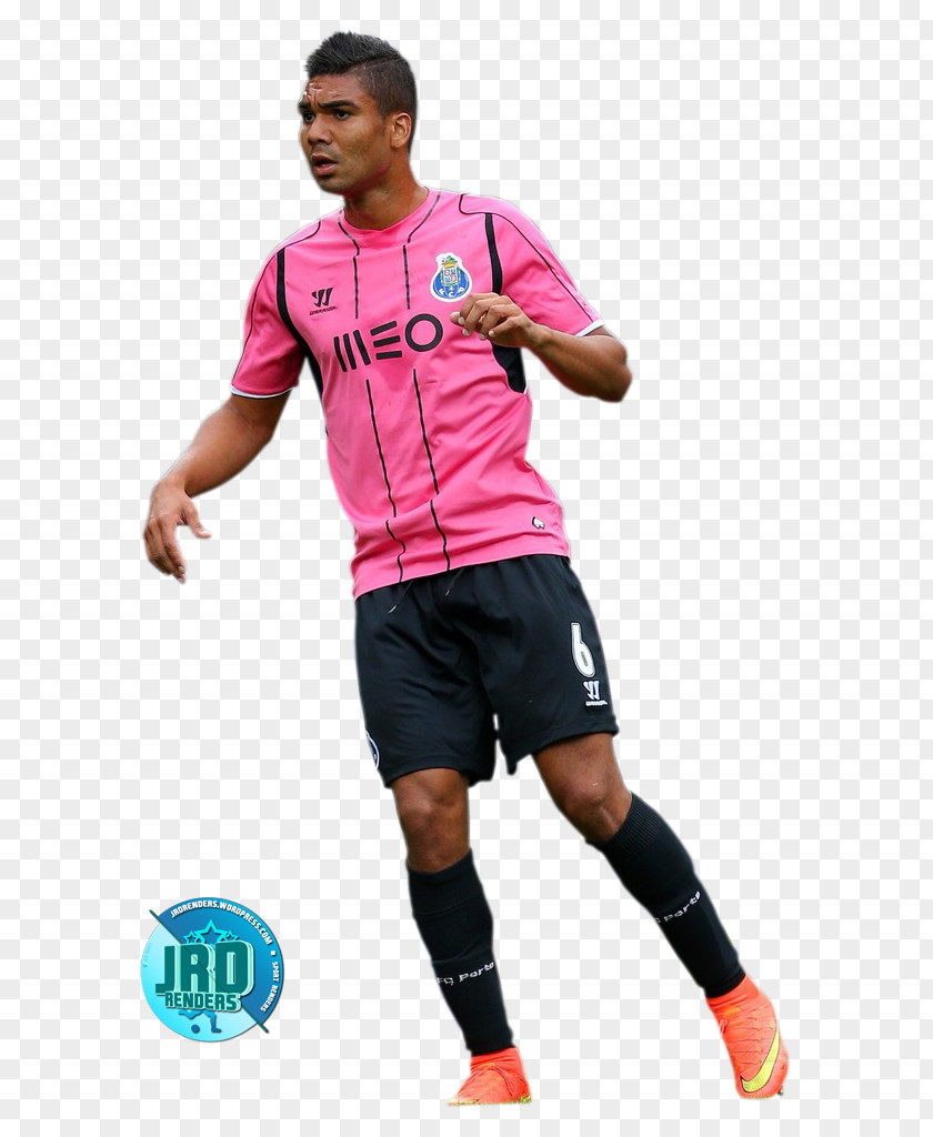 Football Casemiro Brazil National Team FC Porto Soccer Player Jersey PNG