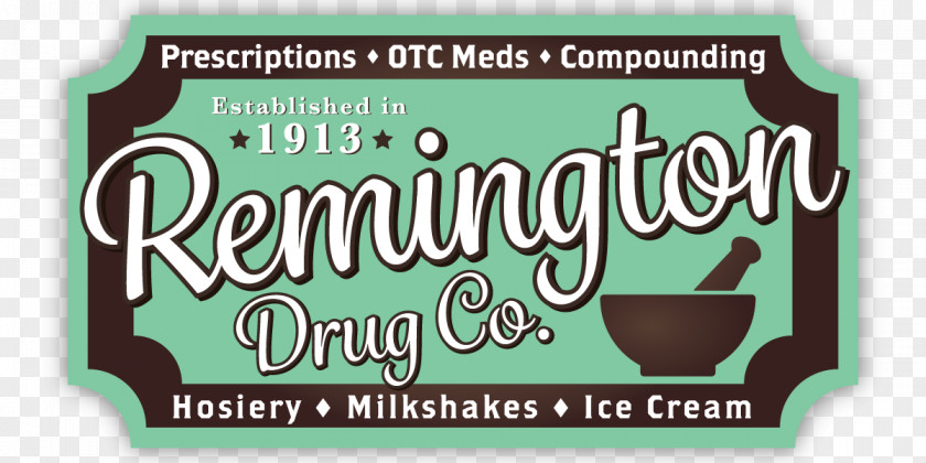 Remington Drug Co Pharmacy Pharmacist Pharmaceutical National Code PNG