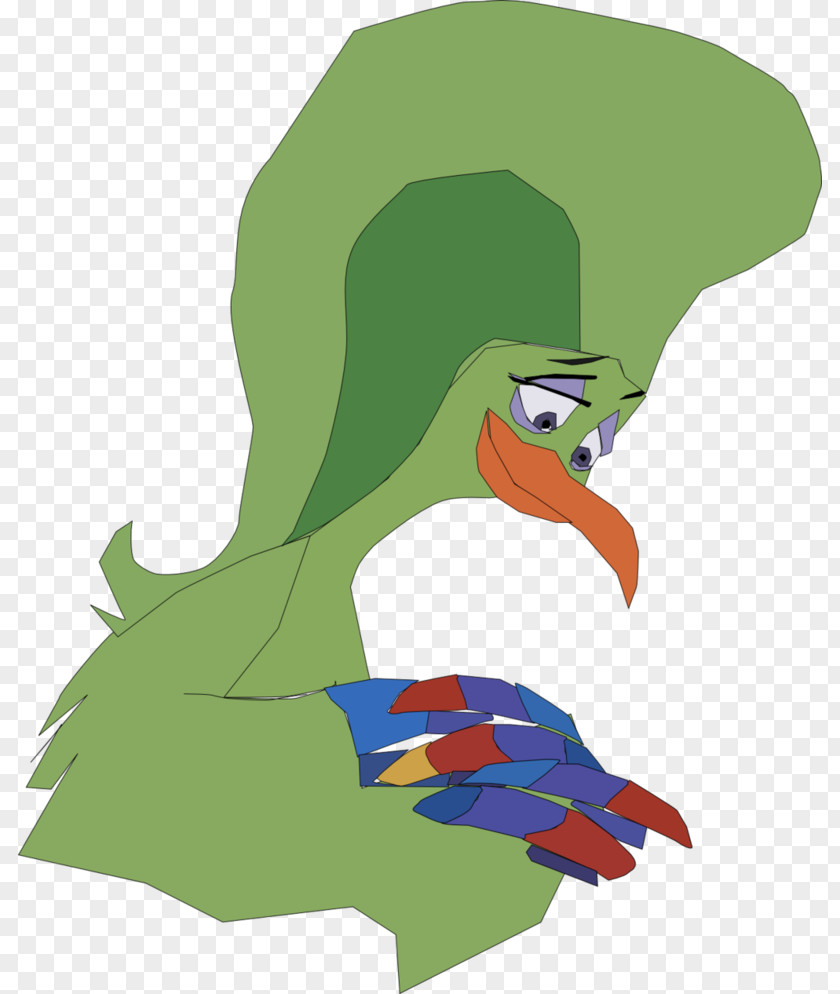 Duck Iago Aladdin Character PNG