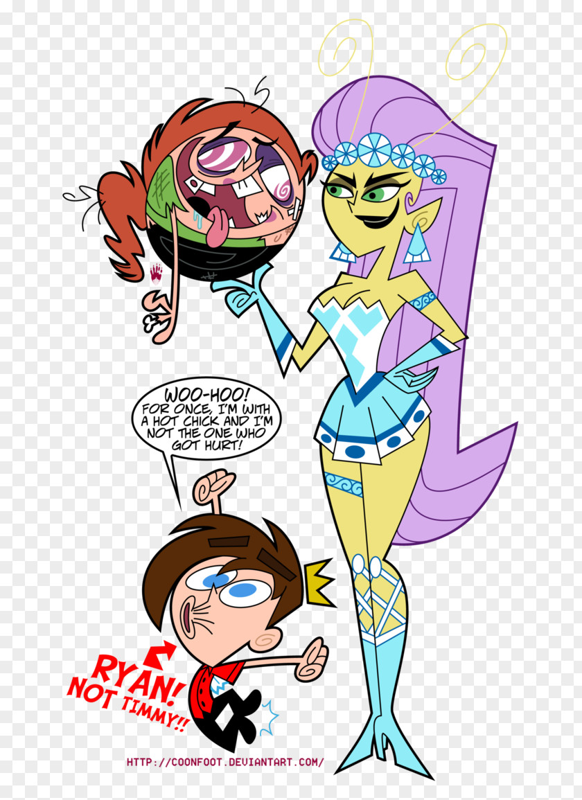 Timmy Turner Vicky The Fairly OddParents: Shadow Showdown Anti-Cosmo Breakin' Da Rules PNG