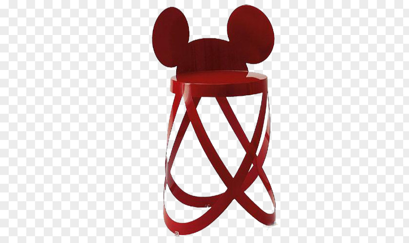 Red Rice Mouse Chair Mickey Table Stool The Walt Disney Company Furniture PNG