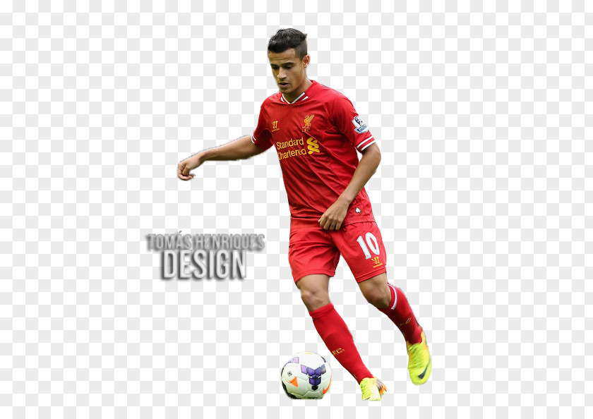 Thiago Alcantara Liverpool F.C. Jersey Rendering Football Player PNG