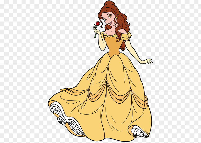 Disney Princess Belle Beast The Walt Company Clip Art PNG