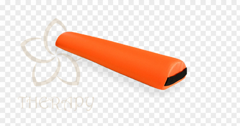 Half Orange Bolster Pillow Zipper PNG