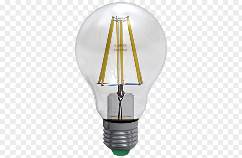 Light Lighting Edison Screw LED Filament Light-emitting Diode PNG