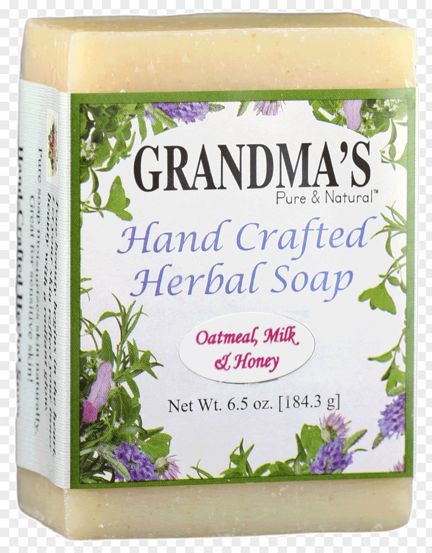 Oat Milk Herb Goat Soap Lavender PNG