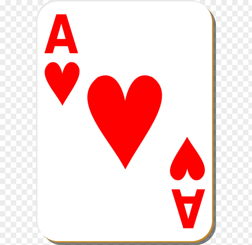 Small Heart Clipart Playing Card King Ace Of Hearts Clip Art PNG