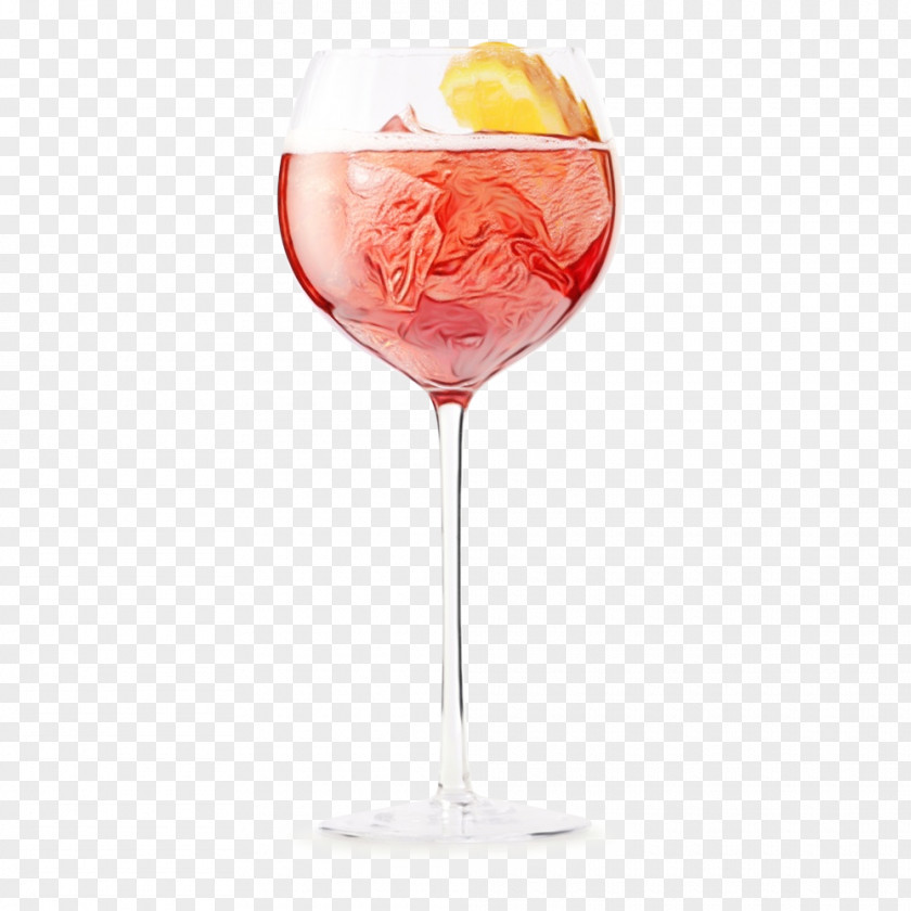 Wine Cocktail Pink Gin Glass PNG