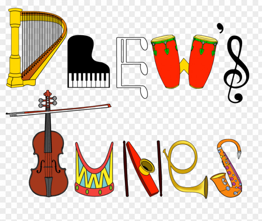 Cartoon Instruments Musical Clip Art PNG