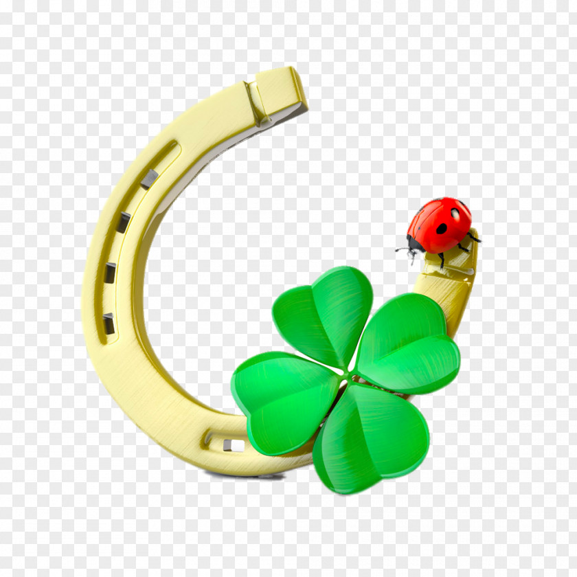 Green Clover Decoration Four-leaf Luck Stock Photography Clip Art PNG