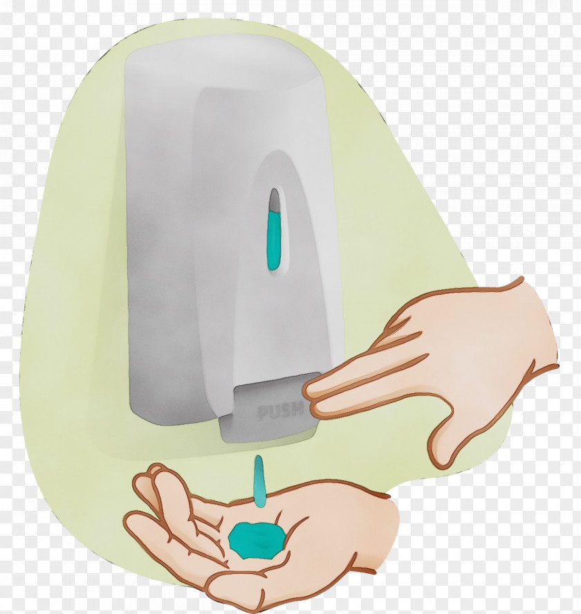 Hand Finger Ear Soap Dispenser Nail PNG